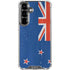 New Zealand Flag Distressed Galaxy S26 Clear Case