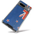 New Zealand Flag Distressed Google Pixel 8a Clear Case
