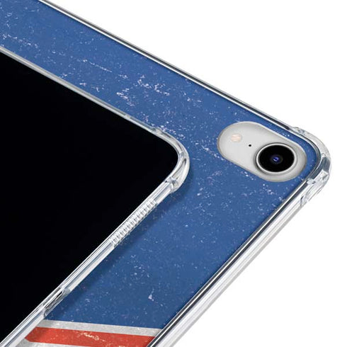 New Zealand Flag Distressed iPad 11th Gen (2025) Clear Case