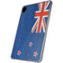 New Zealand Flag Distressed iPad Pro 11in (2024) Clear Case