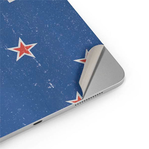 New Zealand Flag Distressed iPad Pro 13in M4 (2024) Skin