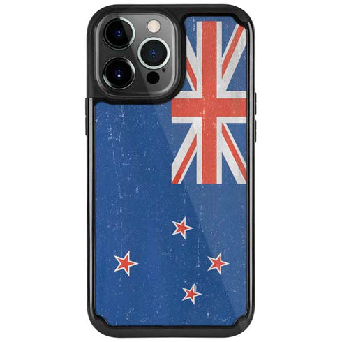 New Zealand Flag Distressed iPhone Cases