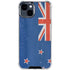 New Zealand Flag Distressed iPhone 15 Clear Case