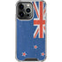 New Zealand Flag Distressed iPhone 16 Pro Clear Case