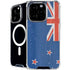 New Zealand Flag Distressed iPhone 16 Pro Max MagSafe Case