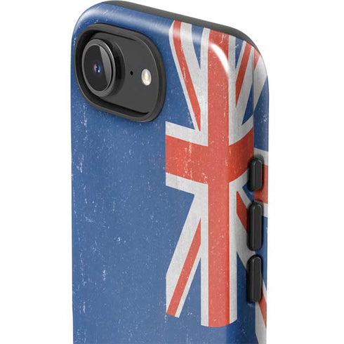 New Zealand Flag Distressed iPhone 16e Impact Case