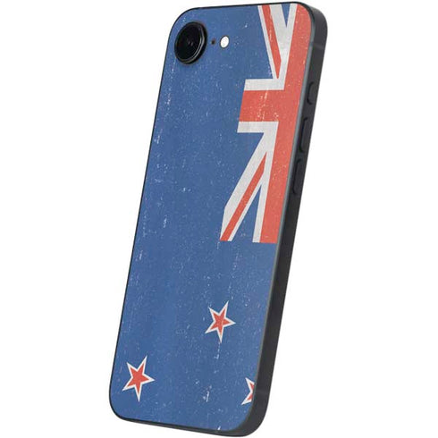 New Zealand Flag Distressed iPhone 16e Skin