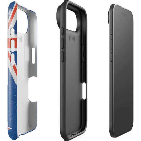New Zealand Flag Distressed iPhone 17 Air Impact Case