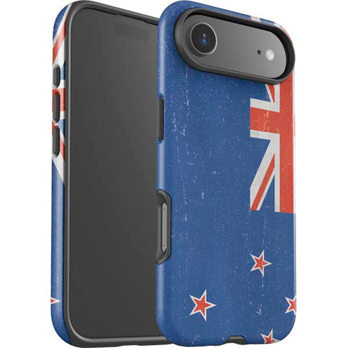 New Zealand Flag Distressed iPhone 17 Air Impact Case