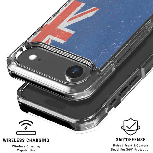 New Zealand Flag Distressed iPhone 17 Air MagSafe Case