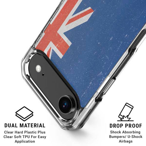 New Zealand Flag Distressed iPhone 17 Air MagSafe Case