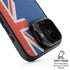 New Zealand Flag Distressed iPhone 17 Kickstand Case