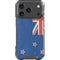 New Zealand Flag Distressed iPhone 17 Pro Clear Case