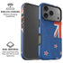 New Zealand Flag Distressed iPhone 17 Pro Magsafe Impact Case