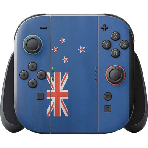 New Zealand Flag Distressed Nintendo Switch 2 (2025) with Joy-Con Skin