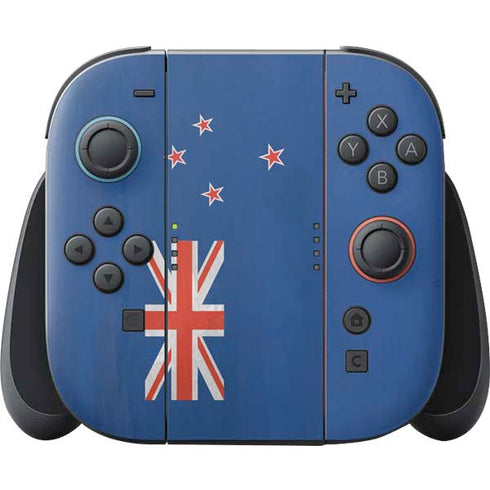 New Zealand Flag Distressed Nintendo Switch 2 (2025) Joy-Con Controller Skin