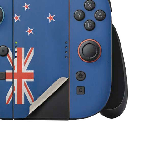 New Zealand Flag Distressed Nintendo Switch 2 (2025) Joy-Con Controller Skin