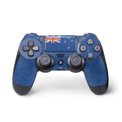 New Zealand Flag Distressed PlayStation PS4 Skins