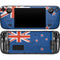 New Zealand Flag Distressed Steam Deck Handheld Gaming Computer OLED Skin