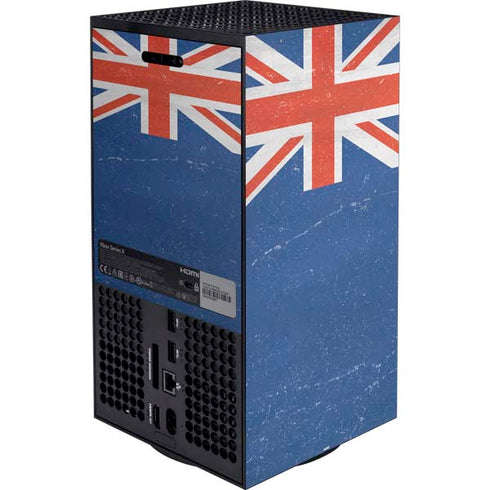 New Zealand Flag Distressed XBox Series X Digital Edition Bundle Skin