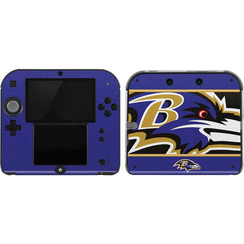 NFL Baltimore Ravens Zone Block Nintendo Skins