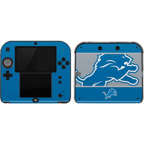 NFL Detroit Lions Zone Block Nintendo Skins