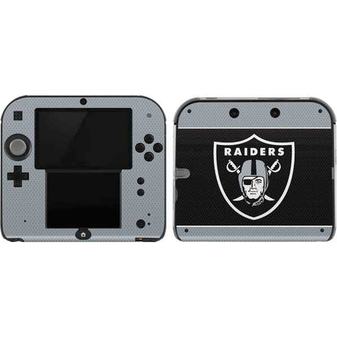 NFL Las Vegas Raiders Zone Block Nintendo 2DS Skin