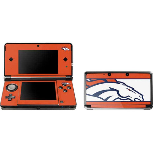 NFL Denver Broncos Zone Block Nintendo Skins