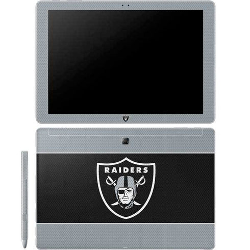 NFL Las Vegas Raiders Zone Block Galaxy Book 12in Skin