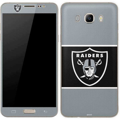 NFL Las Vegas Raiders Zone Block Galaxy J7 Skin