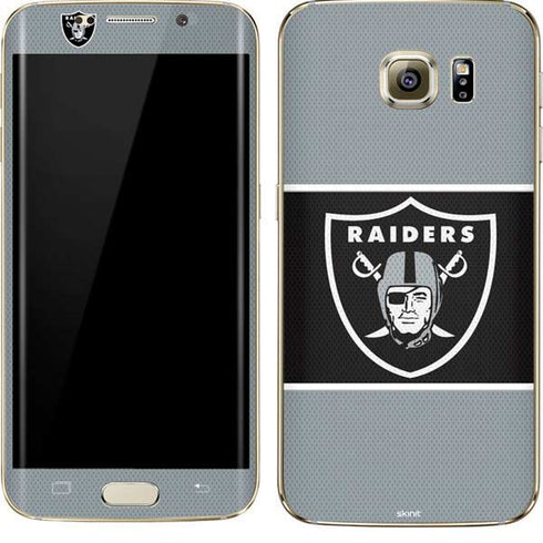 NFL Las Vegas Raiders Zone Block Galaxy S7 Edge Skin