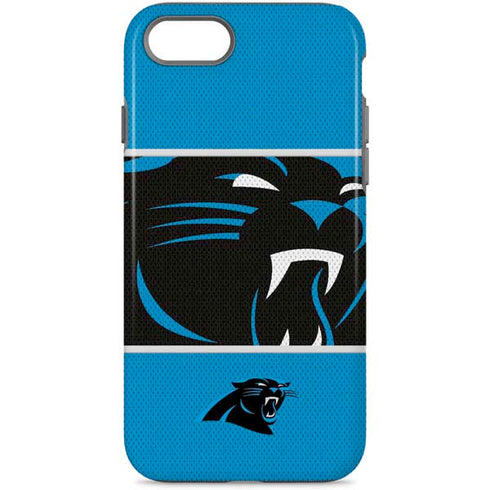 NFL Carolina Panthers Zone Block iPhone Cases