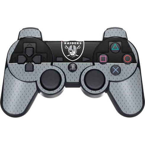 NFL Las Vegas Raiders Zone Block PS3 Dual Shock wireless controller Skin