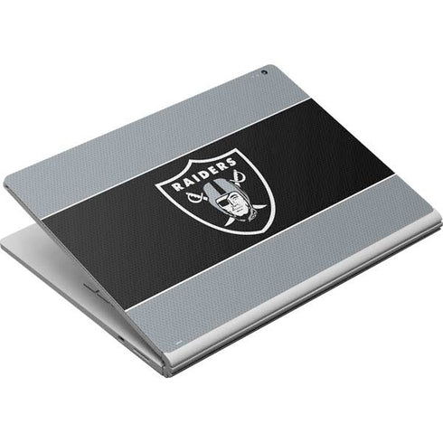 NFL Las Vegas Raiders Zone Block Surface Book Skin