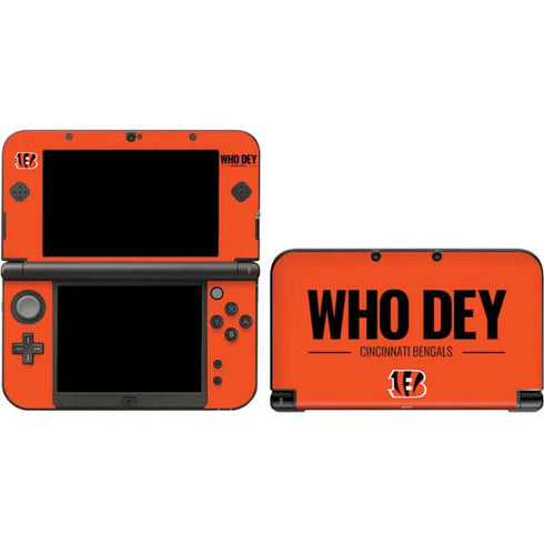 NFL Cincinnati Bengals Team Motto Nintendo Skins