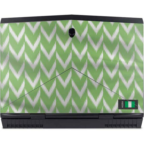 Nigeria Soccer Flag Dell Alienware Skin