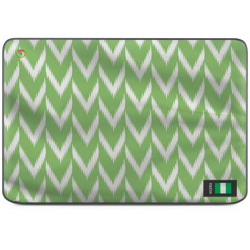 Nigeria Soccer Flag HP Chromebook Skin