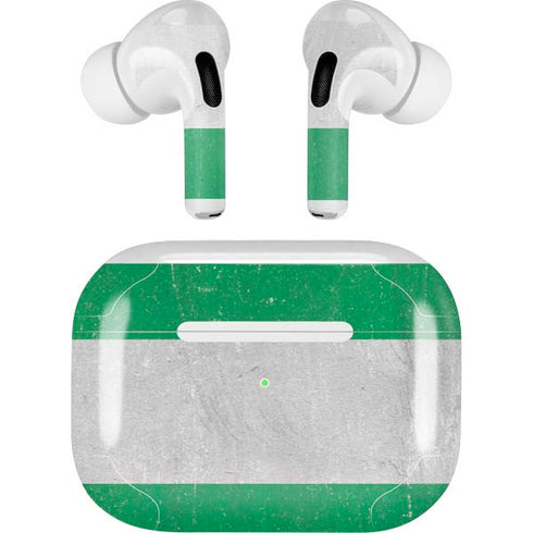 Nigeria Flag Distressed AirPods Skins