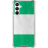 Nigeria Flag Distressed Galaxy A16 5G Clear Case
