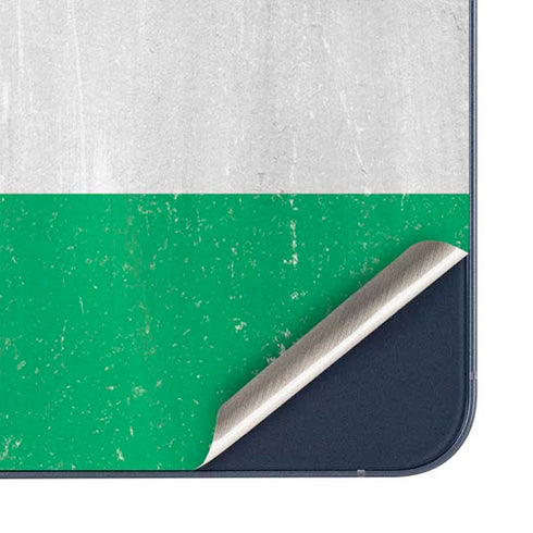 Nigeria Flag Distressed Galaxy A36 5G Skin