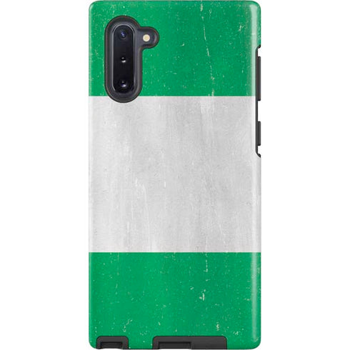 Nigeria Flag Distressed Galaxy Cases