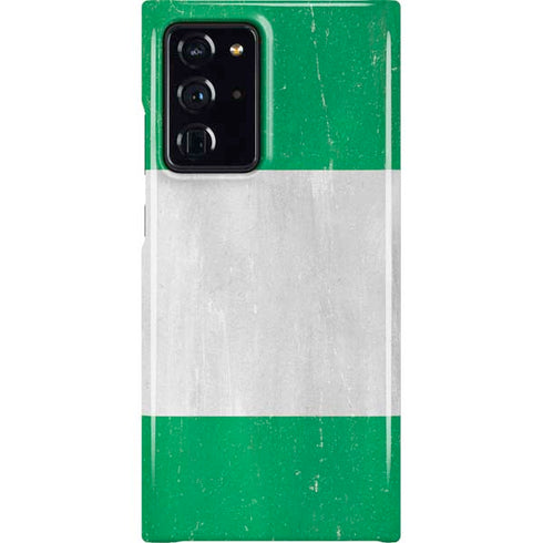 Nigeria Flag Distressed Galaxy Cases