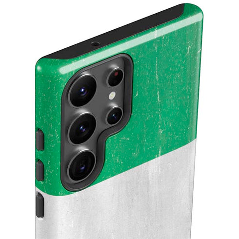 Nigeria Flag Distressed Galaxy S23 Ultra Pro Case