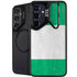 Nigeria Flag Distressed Galaxy S25 Kickstand Case