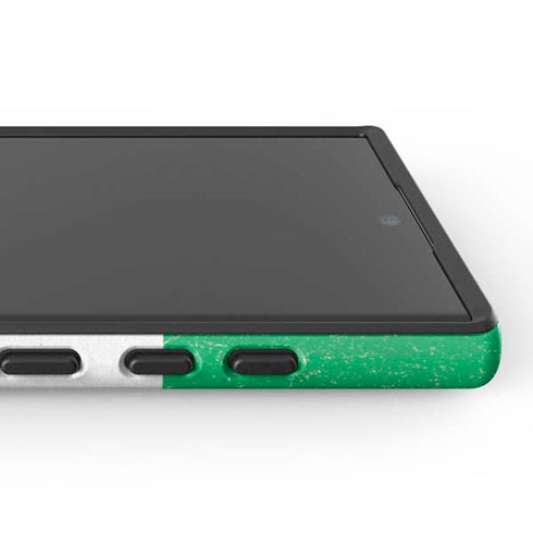 Nigeria Flag Distressed Galaxy S25 Ultra Impact Case