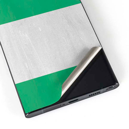 Nigeria Flag Distressed Galaxy S24 Ultra Skin