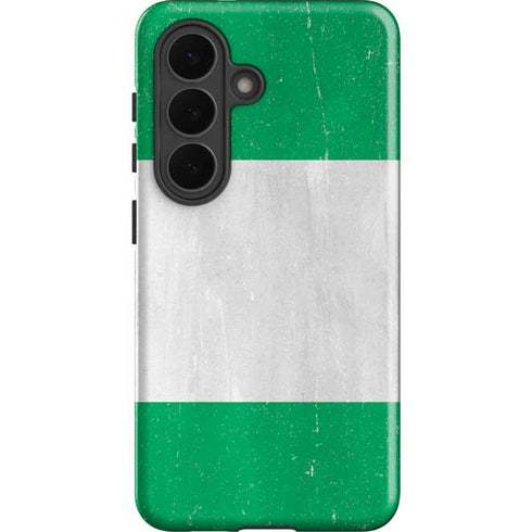 Nigeria Flag Distressed Galaxy S26 Impact Case