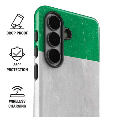 Nigeria Flag Distressed Galaxy S26 Impact Case