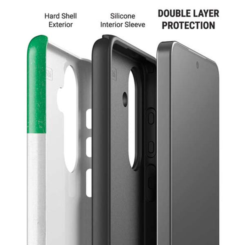 Nigeria Flag Distressed Galaxy S26 Impact Case