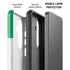 Nigeria Flag Distressed Galaxy S26 Impact Case